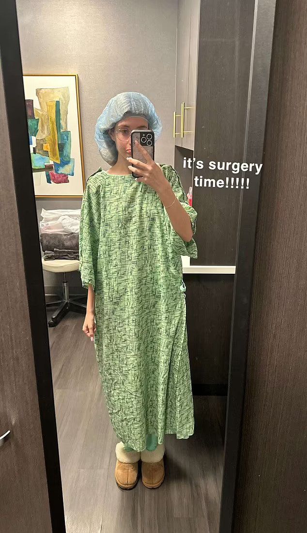 Sami Sheen before her breast augmentation surgery