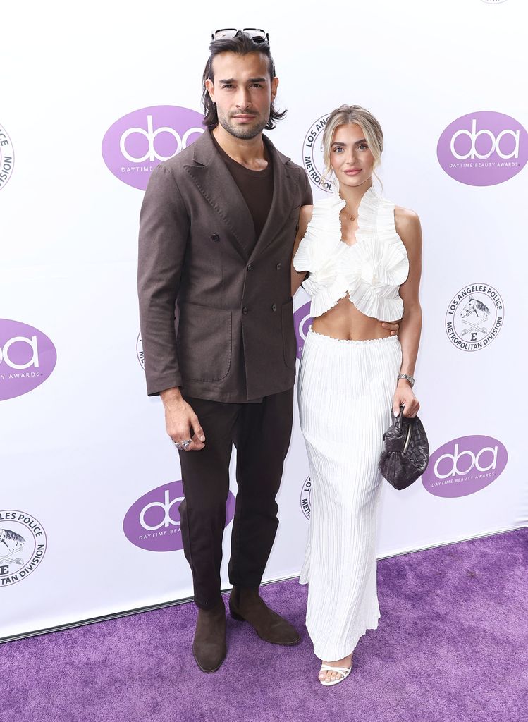 Sam and Brooke in monochrome style