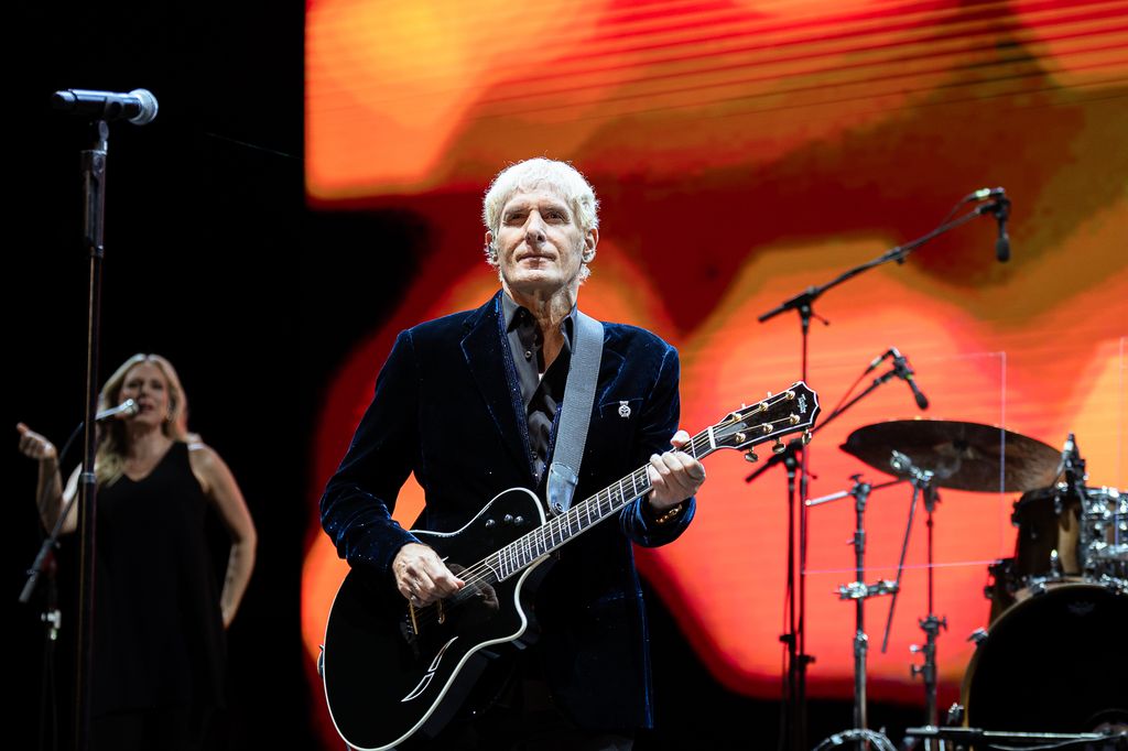 Michael Bolton performs on stage during Starlite Occident