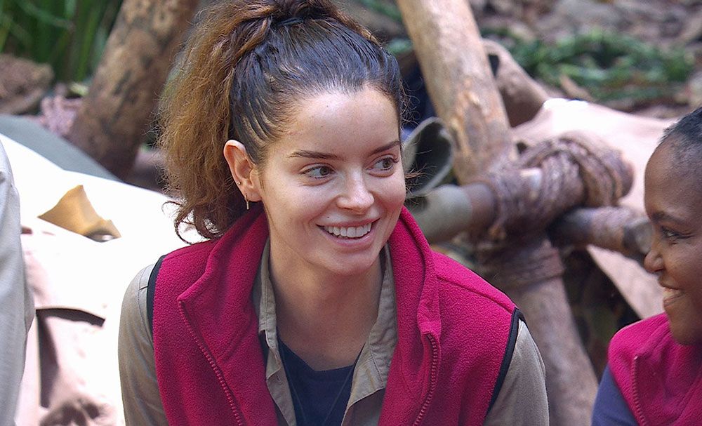 Maura Higgins in the I'm A Celeb jungle