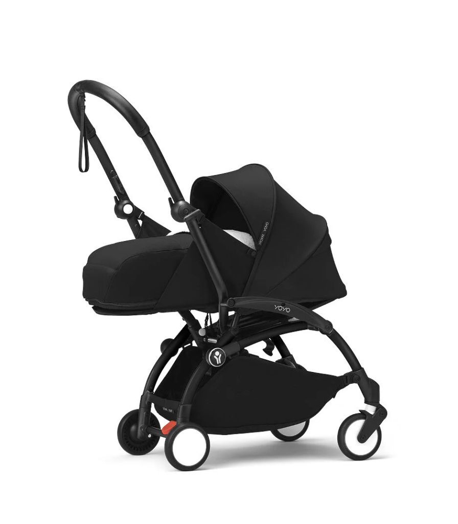 YoYo3 stroller with newborn add-on