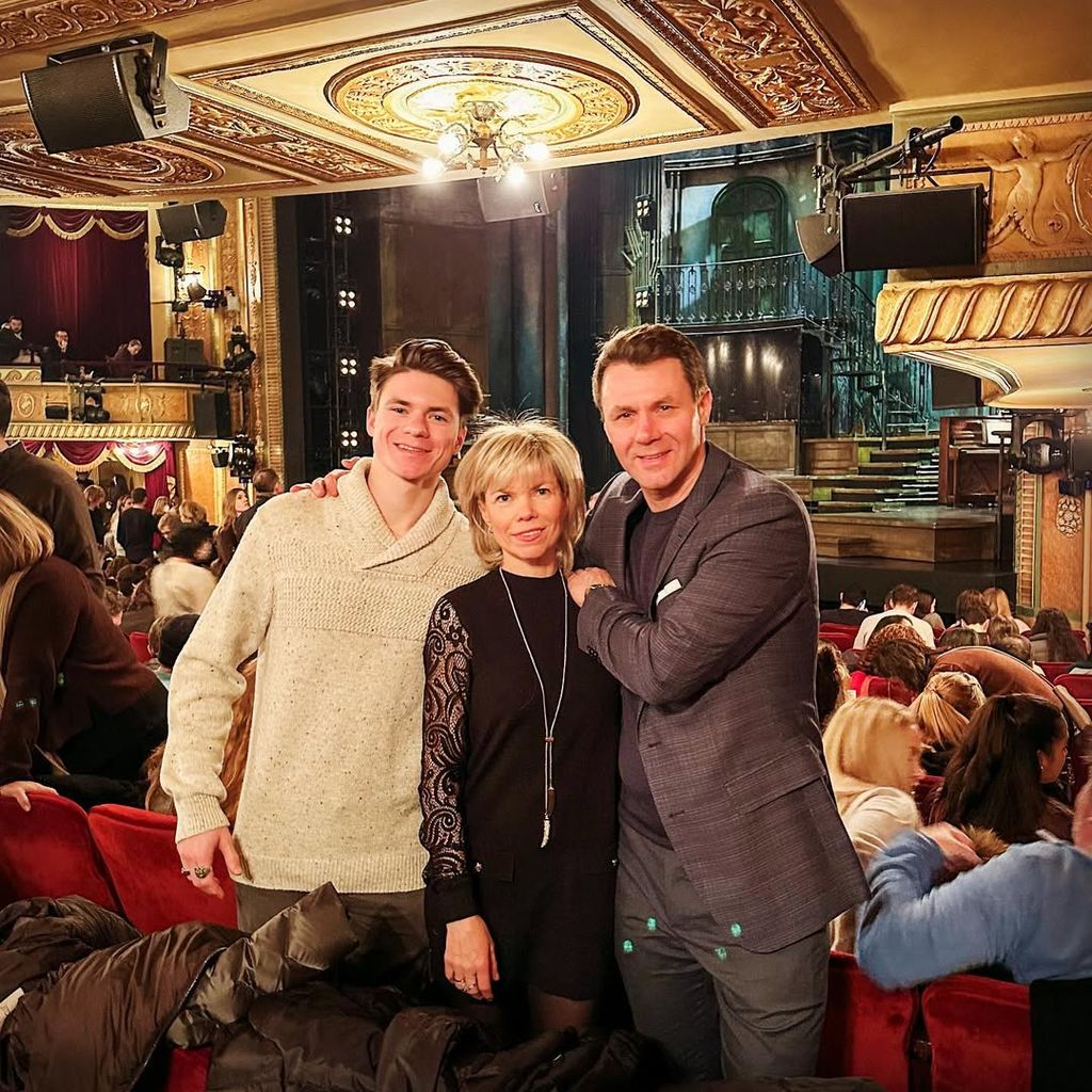 Maxim Naumov et ses parents avant leur mort