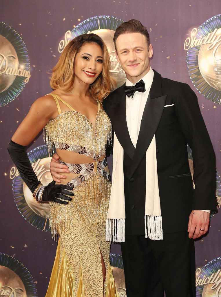 Kevin Clifton and Karen Hauer at the Strictly Come Dancing 2017 Red Carpet Launch
