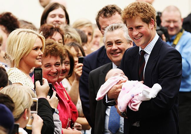 prince harry first solo engagement
