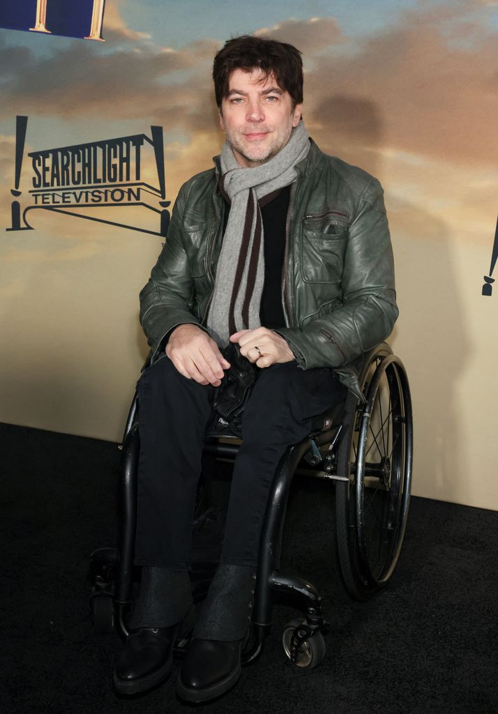 Christopher Thornton attends the Los Angele premiere for Hulu's "History of the World, Part II" at Hollywood Legion Theater on February 27, 2023 in Los Angeles, California