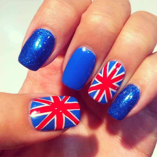 The best patriotic nail art ideas in honour of the Queen's birthday ...