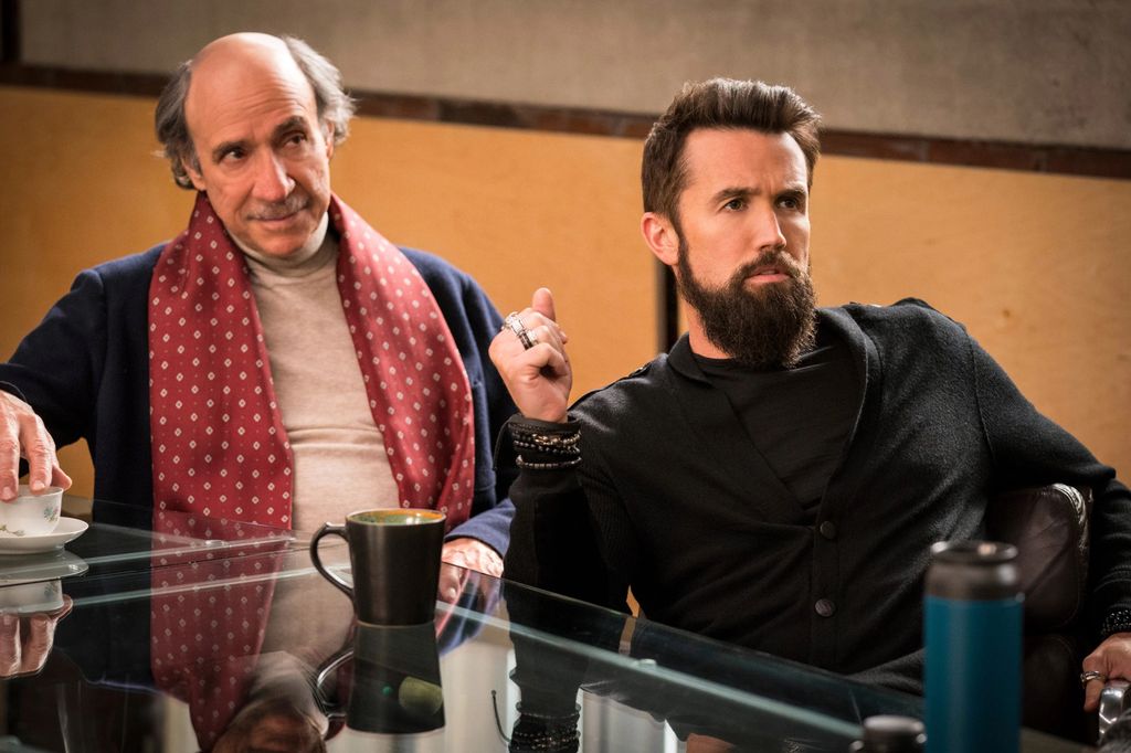F Murray Abraham and Rob McElhenney in Mythic Quest