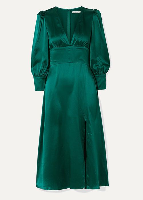 Amanda Holden's printed Zara dress looks like it could be Versace | HELLO!