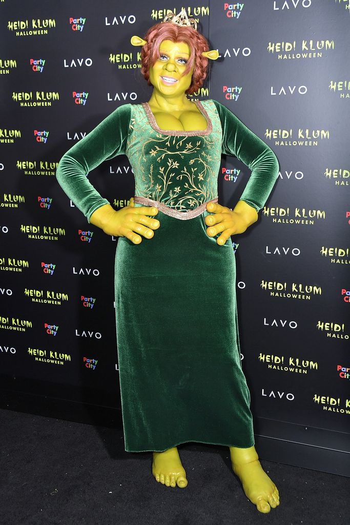 Heidi Klum as Princess Fiona from Shrek