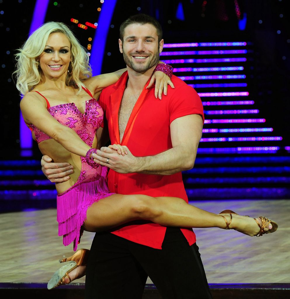 Kristina Rihanoff and Ben Cohen on Strictly Come Dancing