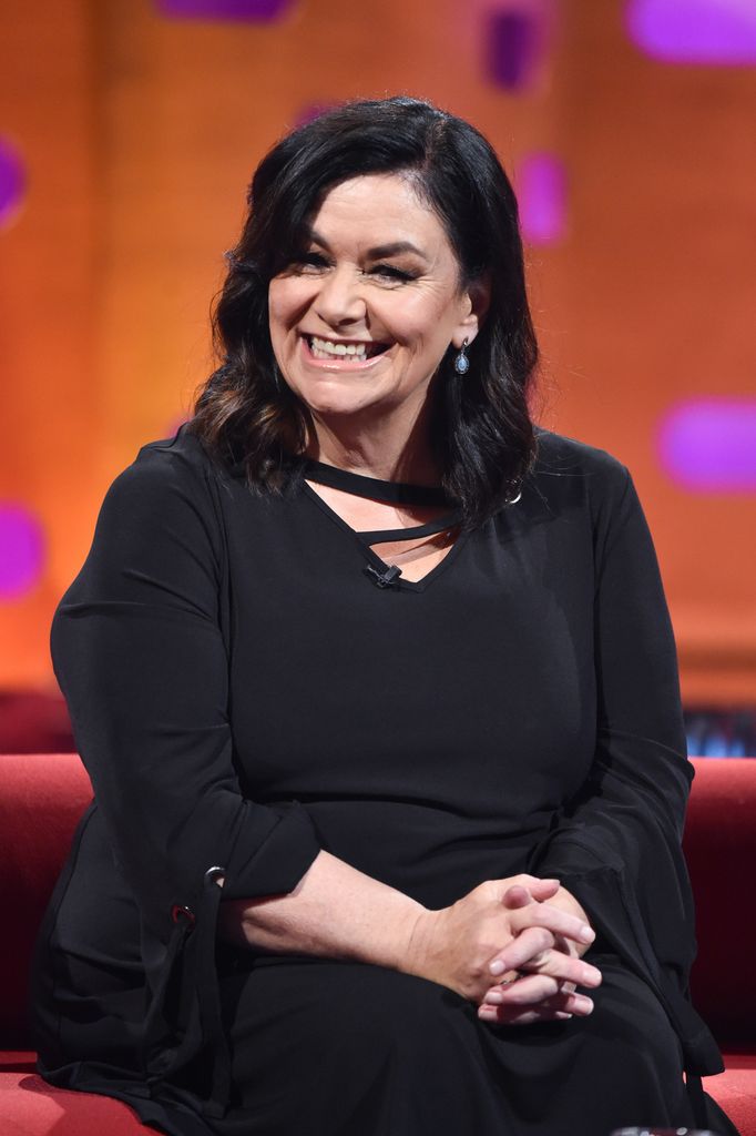 A photo fo Dawn French smiling 