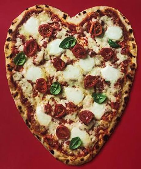 m spencer heart pizza