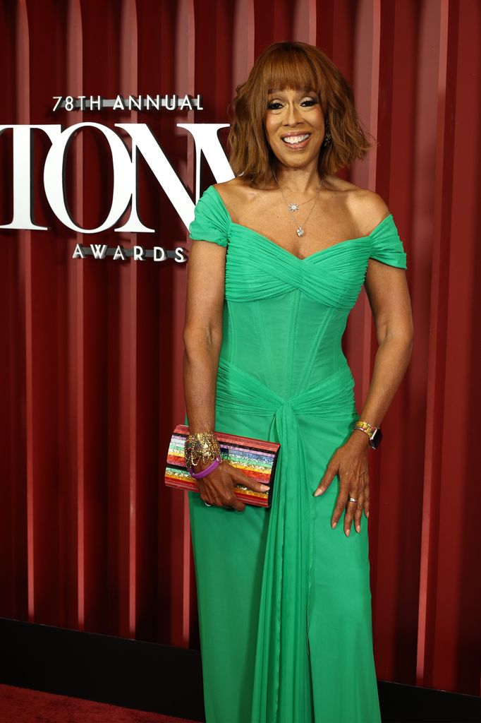 Gayle King attends The 78th Annual Tony Awards at Radio City Music Hall on June 08, 2025 in New York City