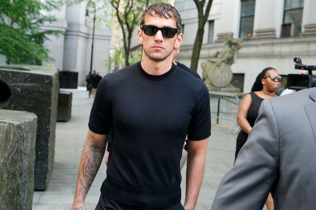 alex fine walking into court in nyc
