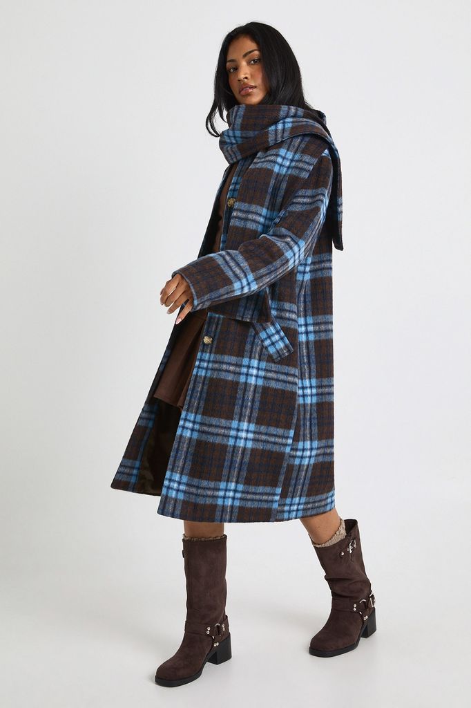 Boohoo Scarf Coat