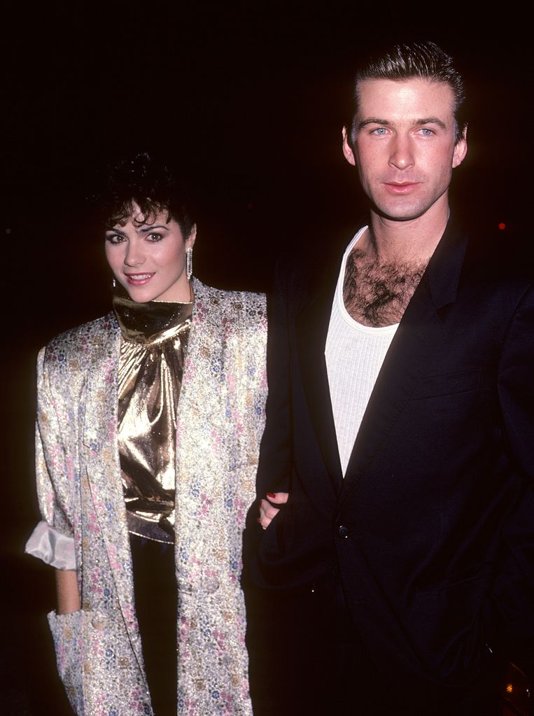 SANTA MONICA, CA - DECEMBER 5:   Actor Alec Baldwin and date attend Senator Chris Dodd of Connecticut Reelection Campaign Benefit on December 5, 1985 at Bay Shore Lanes in Santa Monica, California. (Photo by Ron Galella, Ltd./Ron Galella Collection via Getty Images) 