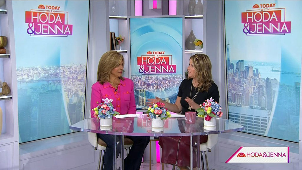 Hoda Kotb was distracted by co-star Jenna Bush Hager's change to her appearance 