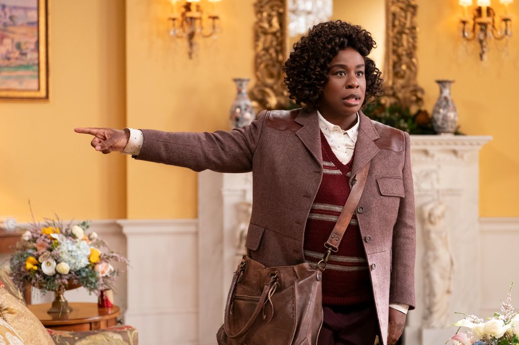 Uzo Aduba as Cordelia Cupp in The Residence. Cr. Jessica Brooks/Netflix Â© 2024