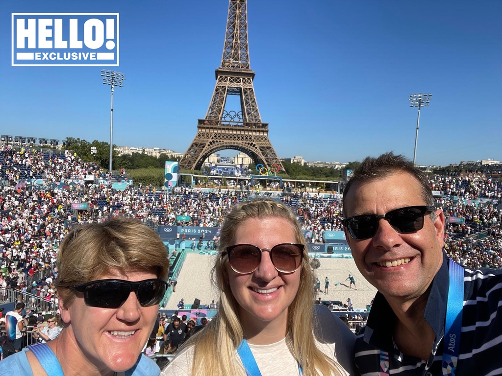 Rebecca Adlington, Andy Jameson and Clare Balding