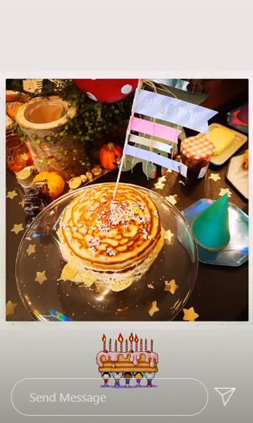 ayda field birthday pancakes 