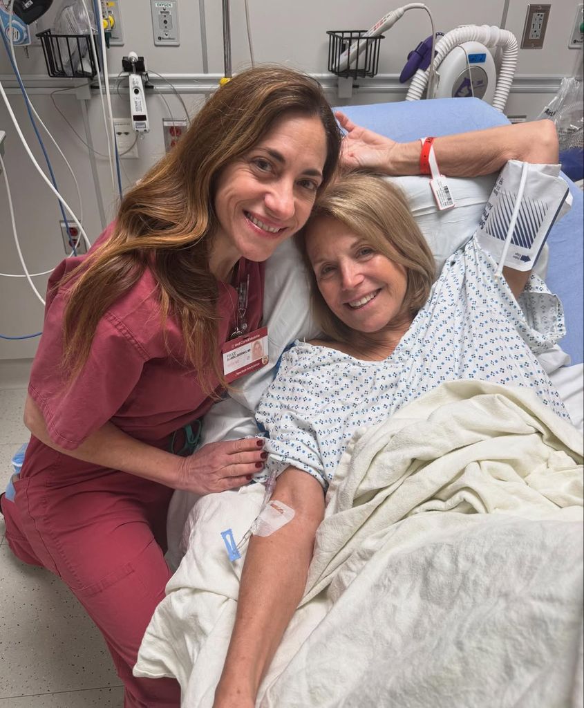 Katie gave a health update