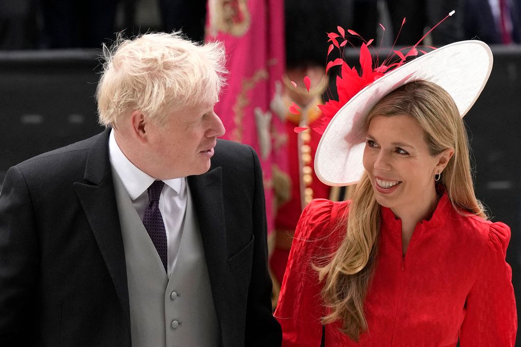 Boris and Carrie Johnson tied the knot in 2021