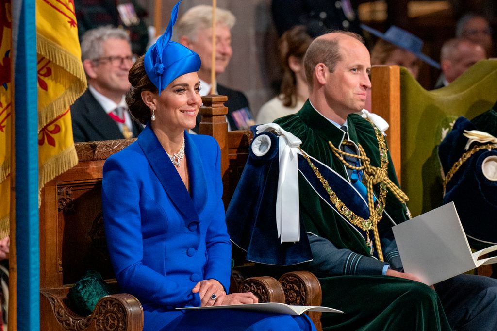 Kate Middleton and Prince William at National Service of Thanksgiving