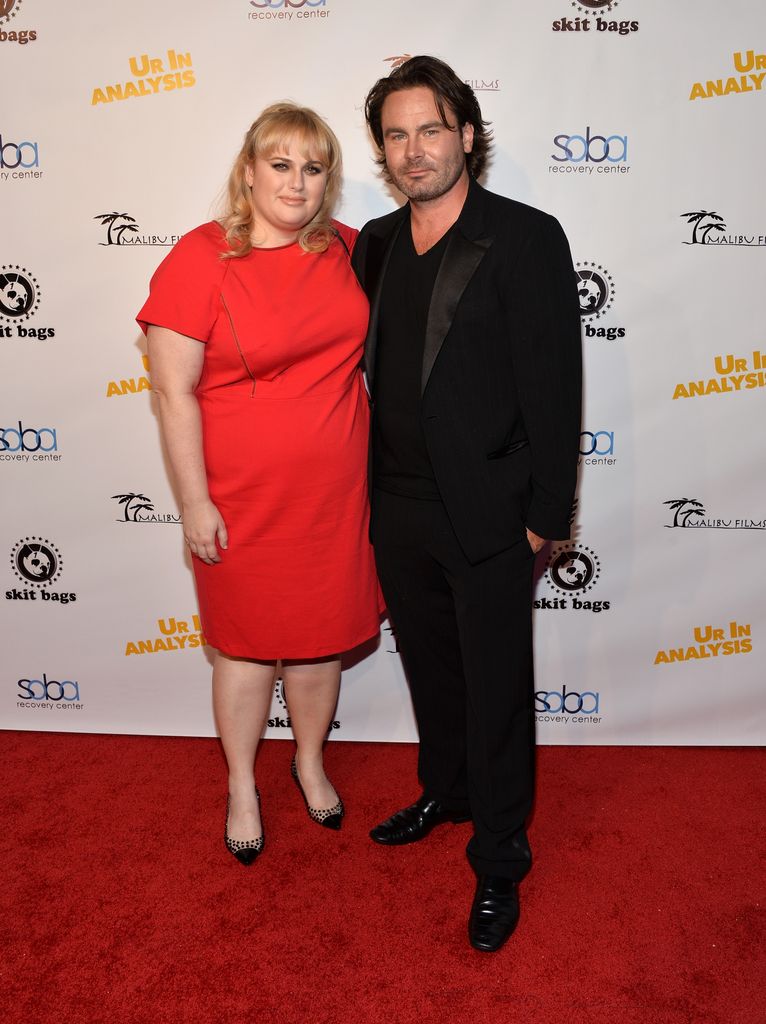 Rebel Wilson with Mickey Gooch Jr at the Los Angeles special screening of "Ur In Analysis" 