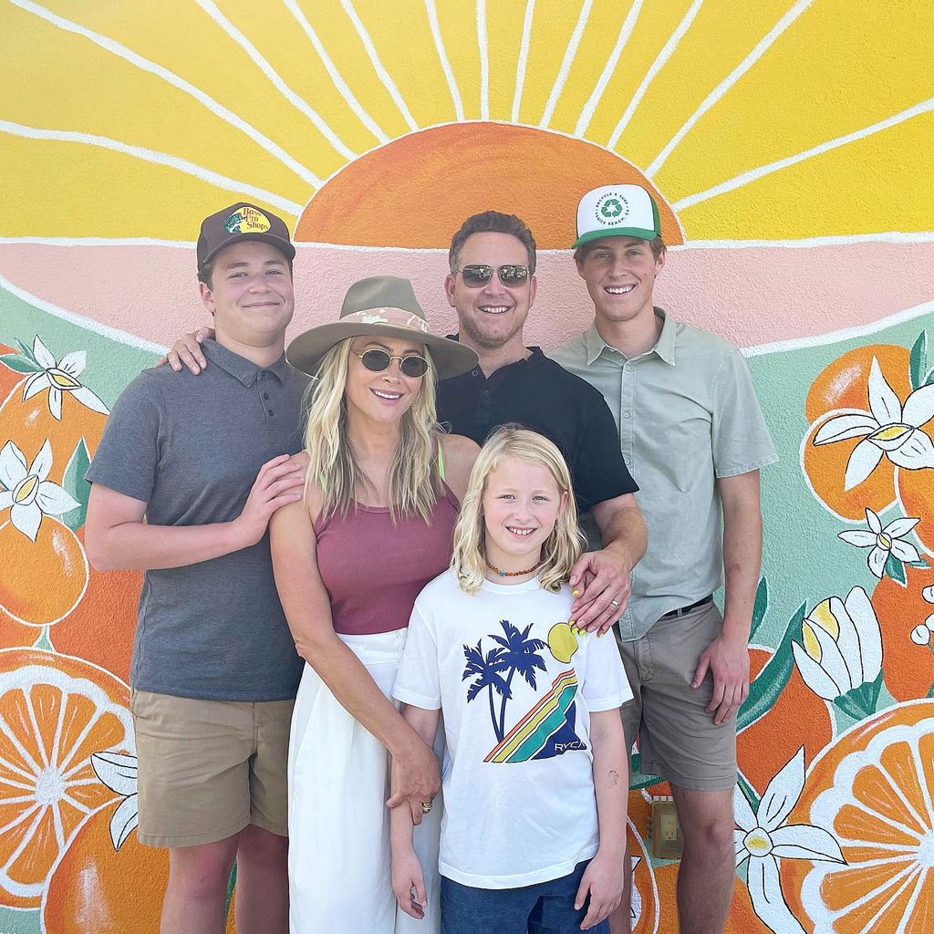 Cole and Cynthia with their kids Ryland, Colt and Steely 