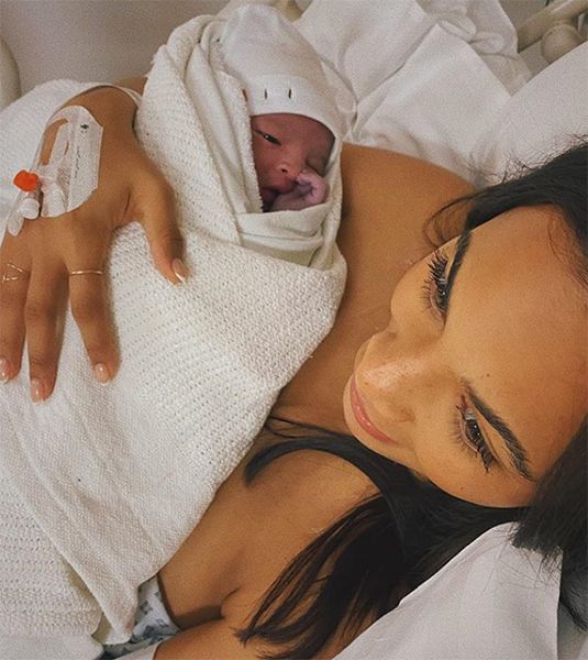 rochelle humes and baby 