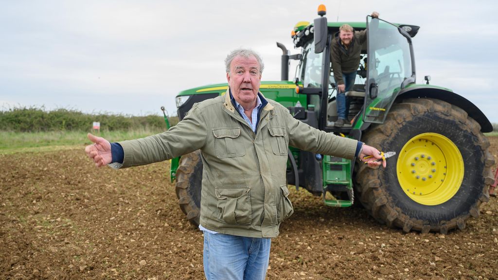 Jeremy Clarkson est devenue porte-parole des agriculteurs britanniques