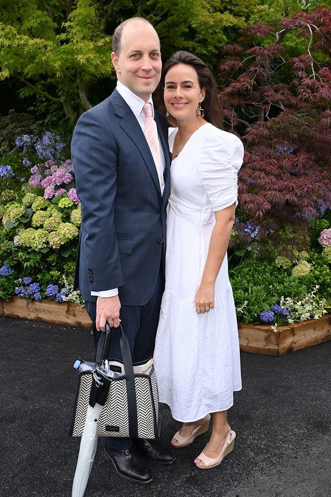 Sophie Winkleman and Lord Frederick Windsor at day seven of Wimbledon