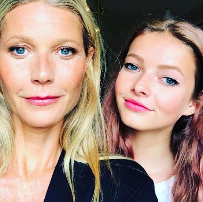 gwyneth paltrow and daughter apple