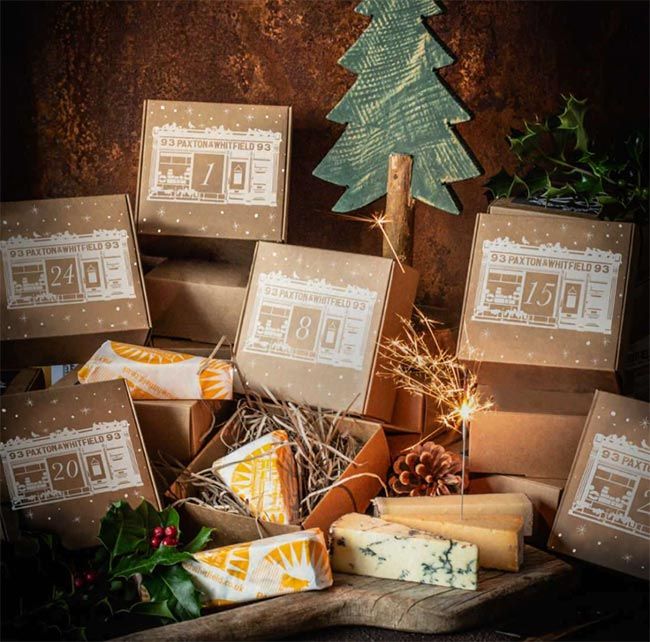 paxton and whitfield cheese advent calendar