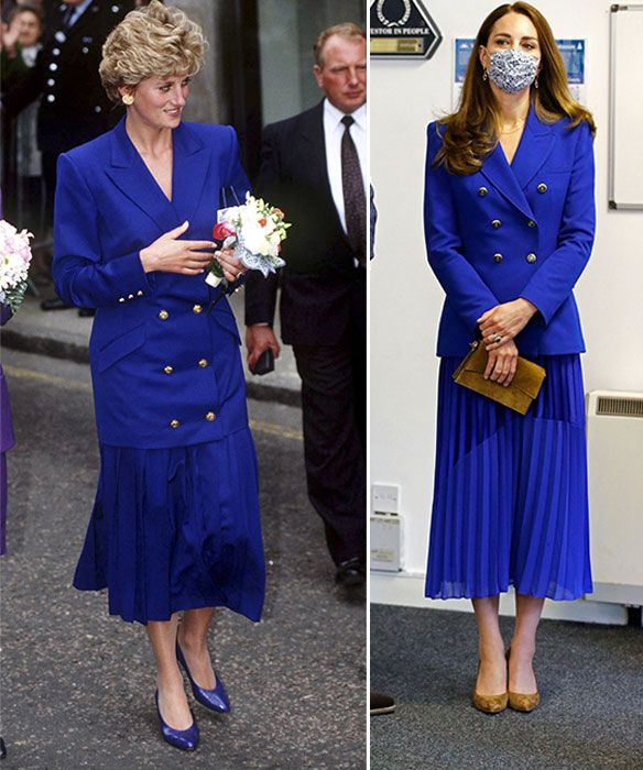 kate wears similar outfit diana
