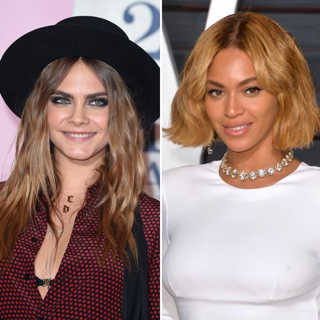 Cara Delevingne and Beyoncé Knowles tease fans over a possible
