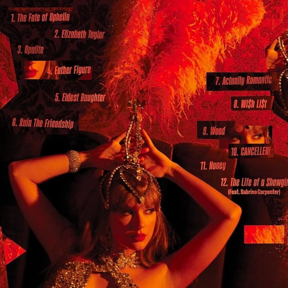 The Life of a Showgirl tracklist