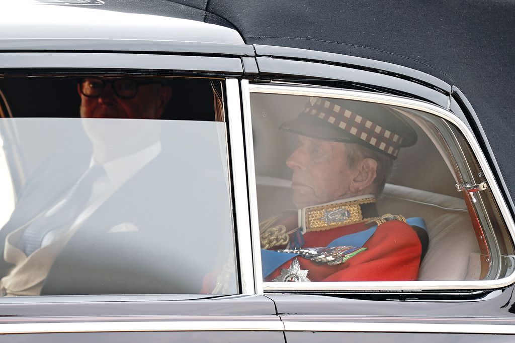 The Duke of Kent at Trooping the Colour