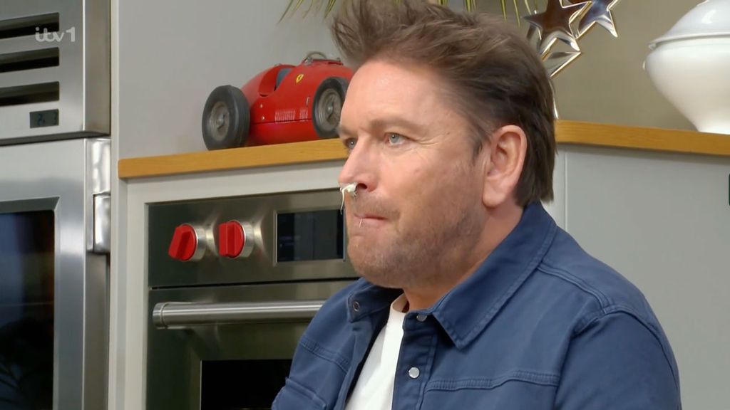 James Martin got emotional
