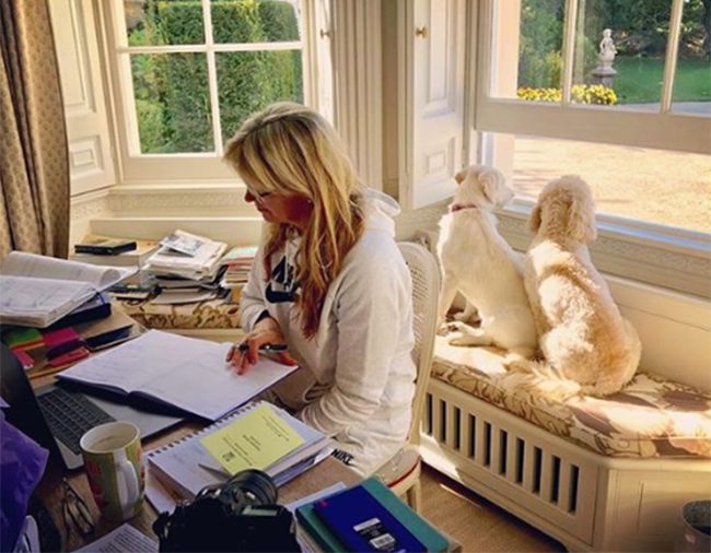 penny lancaster home office