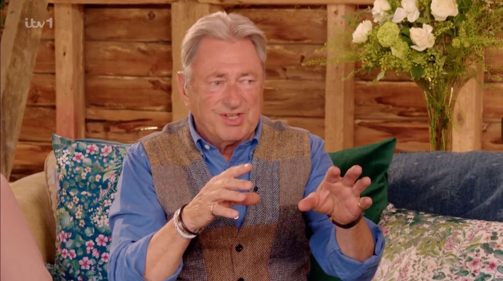 Alan Titchmarsh getting emotional