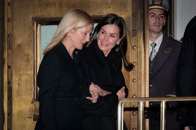 Queen Letizia and Princess Marie Chantal together for the first time since feud