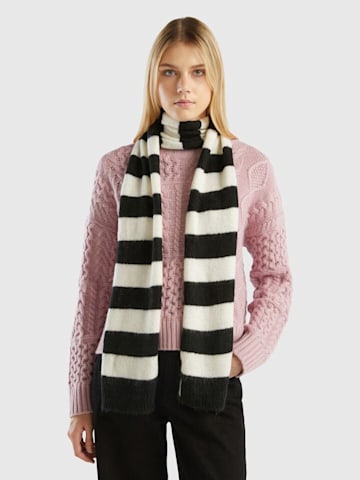 Benetton Two-Tone Stripe Scarf