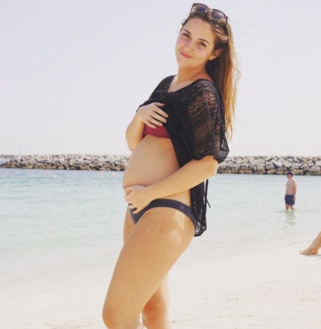 pregnant jacquelina jossa baby bump instagram