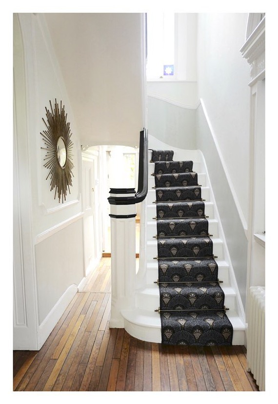 Dermot O'Leary's hallway at their home in London