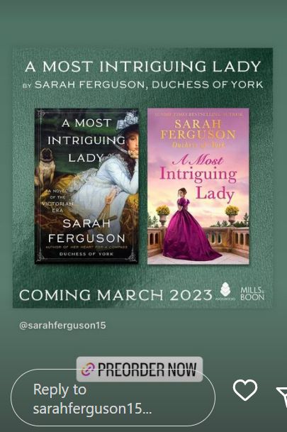 sarah ferguson book covers