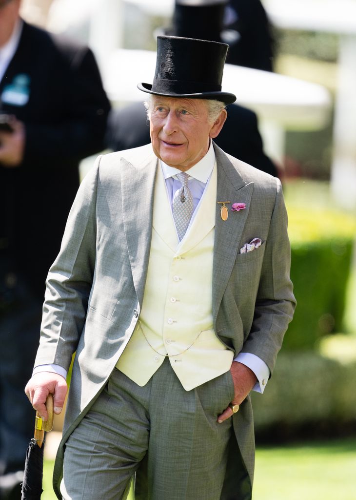 King Charles attends on day two of Royal Ascot