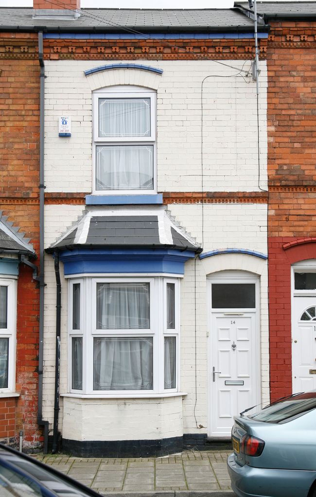 14 Lodge Road, Aston, Birmingham - the terraced house and childhood home of legendary heavy metal icon, Black Sabbath singer Ozzy Osbourne