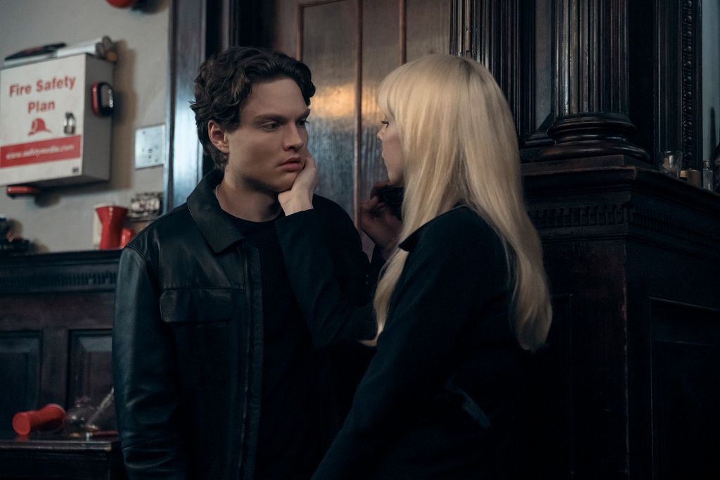 Still image of Asa Germann and Maddie Phillips in Gen V