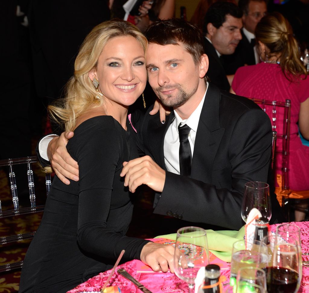 Kate Hudson and Matt Bellamy attend the Breast Cancer Foundation's Hot Pink Party in 2013